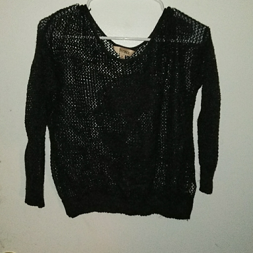 Half Sleeve Loose Knitted Top